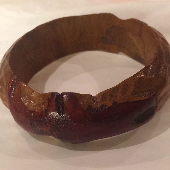 VERY RARE. Vintage FOLK TRAMP ART Bracelet - Picture 2 of 6